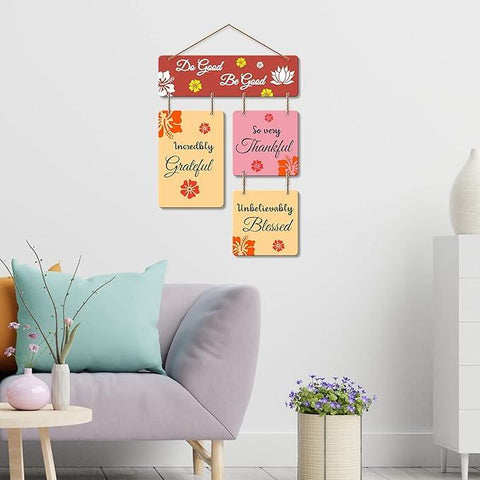 Do Good Be Quotes Decorative Wood Wall Hanger For Livingroom, Bedroom | Home Decor | Office | Gift Item | Artworks Decoration | Modern Wooden Designer (WH_6511N) - Decor Mantra 