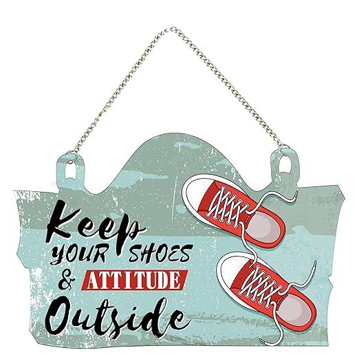 Entrance Quote Wall Hanger for Home Decor | Office | Gifts | Bedroom | Wall Art for Living Room Wall | Decoration Wall Hanging Items | Kids Wall Decor | Quotes Decor Items (WH_3708N) - Decor Mantra 