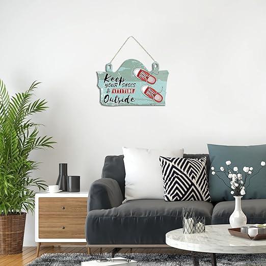 Entrance Quote Wall Hanger for Home Decor | Office | Gifts | Bedroom | Wall Art for Living Room Wall | Decoration Wall Hanging Items | Kids Wall Decor | Quotes Decor Items (WH_3708N) - Decor Mantra 