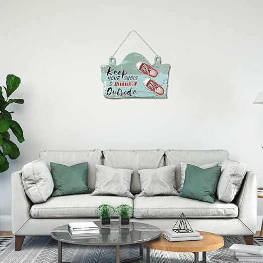 Entrance Quote Wall Hanger for Home Decor | Office | Gifts | Bedroom | Wall Art for Living Room Wall | Decoration Wall Hanging Items | Kids Wall Decor | Quotes Decor Items (WH_3708N) - Decor Mantra 