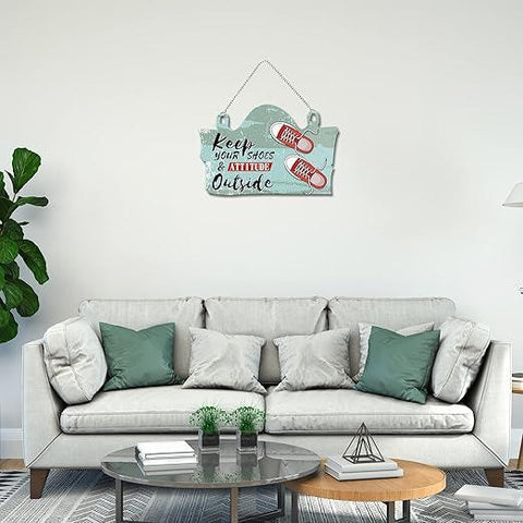 Entrance Quote Wall Hanger for Home Decor | Office | Gifts | Bedroom | Wall Art for Living Room Wall | Decoration Wall Hanging Items | Kids Wall Decor | Quotes Decor Items (WH_3708N) - Decor Mantra 
