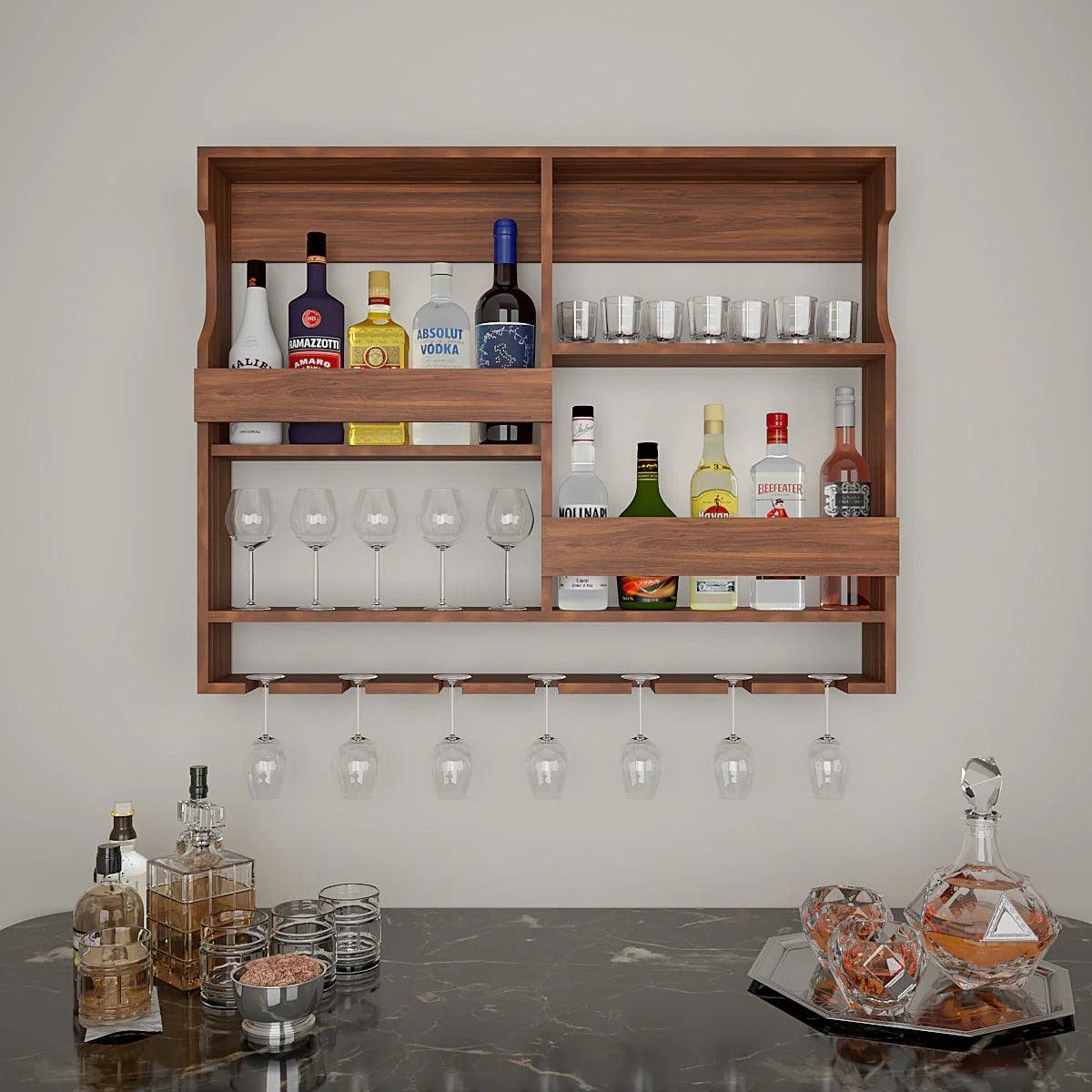 Mini bar shelf online