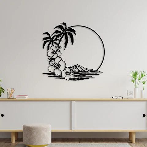 Beautiful Scenery Metal Wall Art - Decor Mantra 
