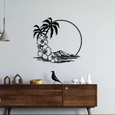 Beautiful Scenery Metal Wall Art - Decor Mantra 