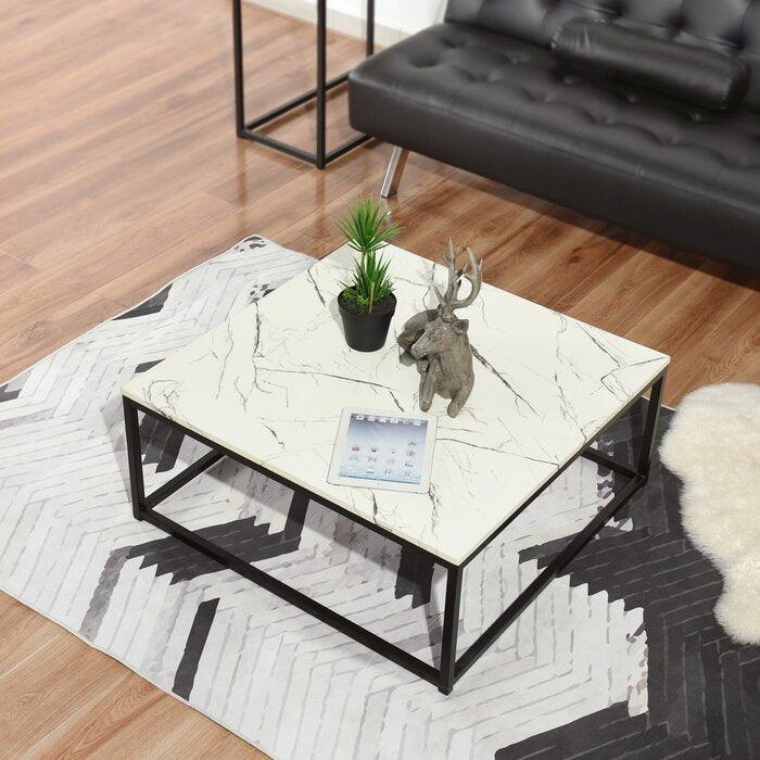 Handicrafts Town's Coffee Table with Square Frame - Decor Mantra 