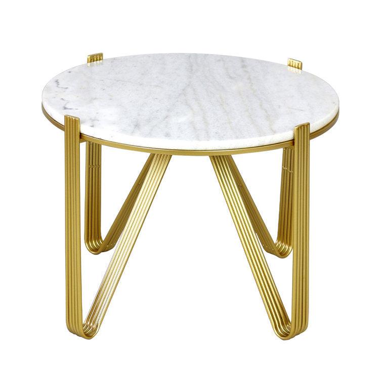 Contemporary Stainless Steel Coffee Table - Decor Mantra 