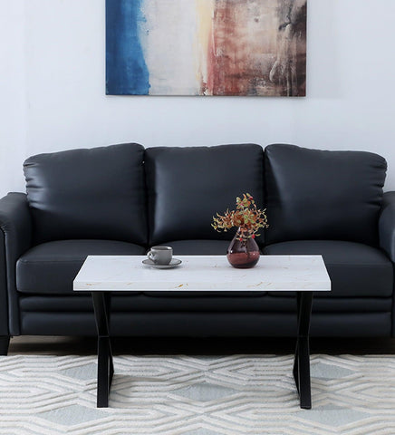 White Metal Coffee Table - Decor Mantra 
