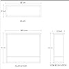 Contemporary Iron Console Table Sleek Narrow Design