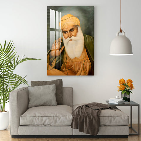 Guru Nanak Dev Ji Acrylic Wall Art