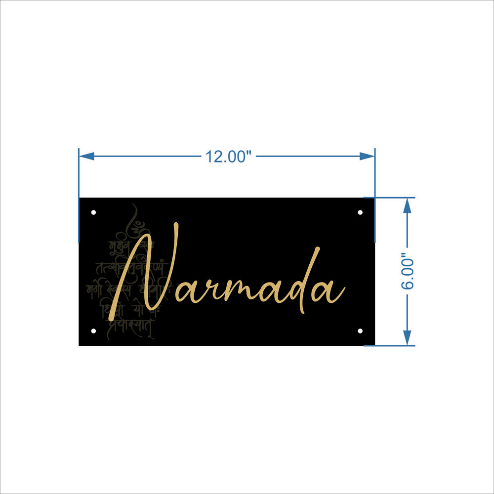 Customizable Acrylic Name Plates - Perfect for Homes & Offices