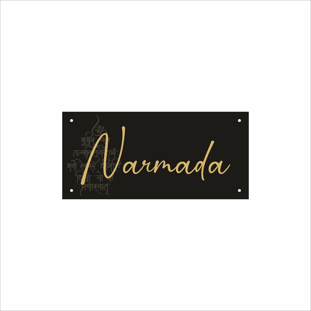 Customizable Acrylic Name Plates - Perfect for Homes & Offices