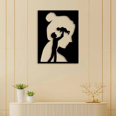 Loving Mother Metal Wall Art - Decor Mantra 