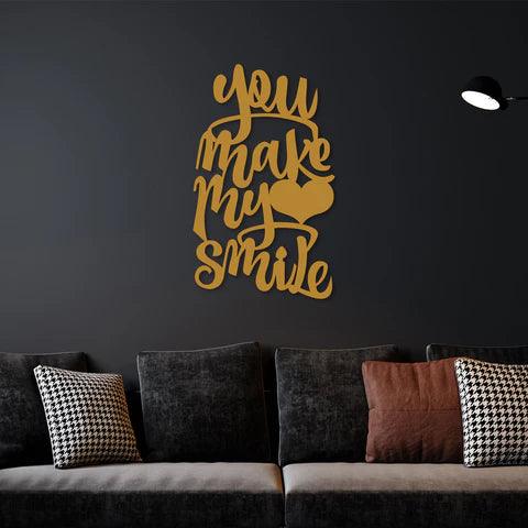 Loving Words Metal Wall Art - Decor Mantra 