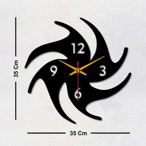 Modern Look Wooden Wall Clock - Decor Mantra 