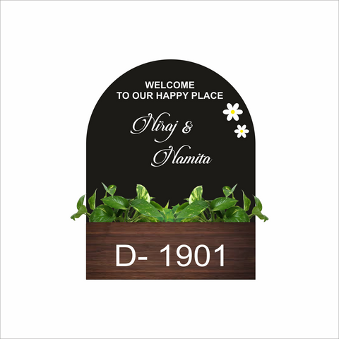 Custom Engraved Acrylic Name Plate - Modern Look for Any Space