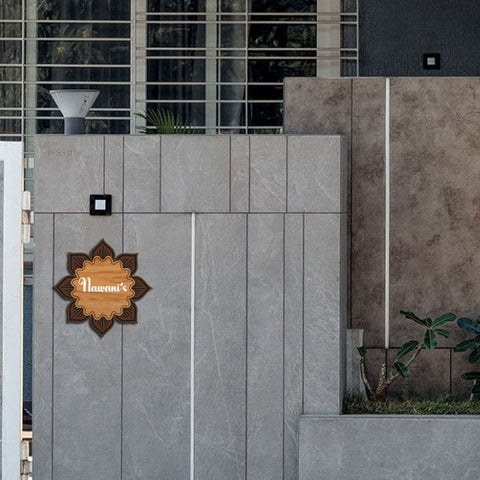 Crystal Clear Acrylic Nameplate - Perfect for Home and Office Décor