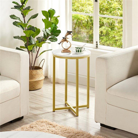 Circular Side Table - Decor Mantra 