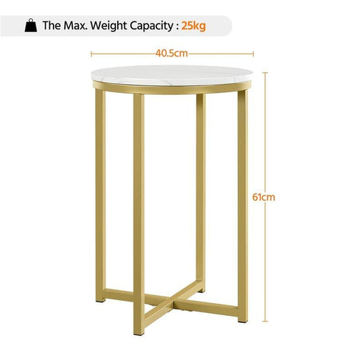 Circular Side Table - Decor Mantra 