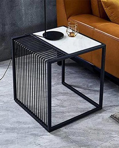 Minimalist Marble Side Table - Decor Mantra 