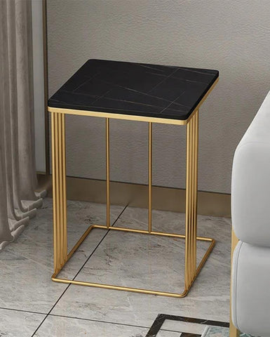 Refined Aureum Metal Side Table - Decor Mantra 