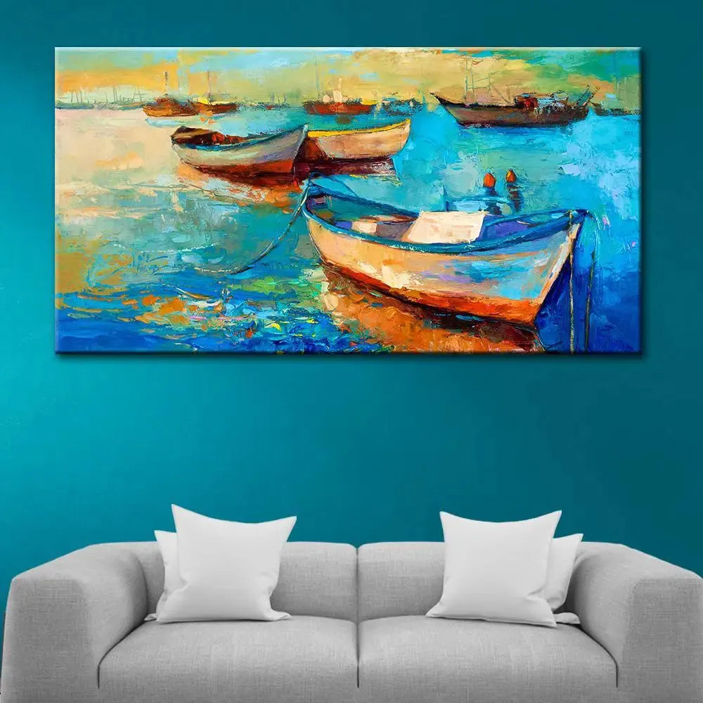 Majestic Scenery Canvas Painting - Nature-Inspired Masterpiece