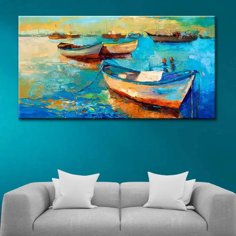 Majestic Scenery Canvas Painting - Nature-Inspired Masterpiece