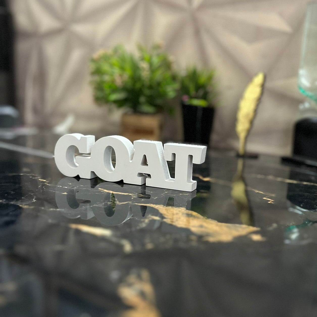 Goat Aesthetic Table Decor AdPrints