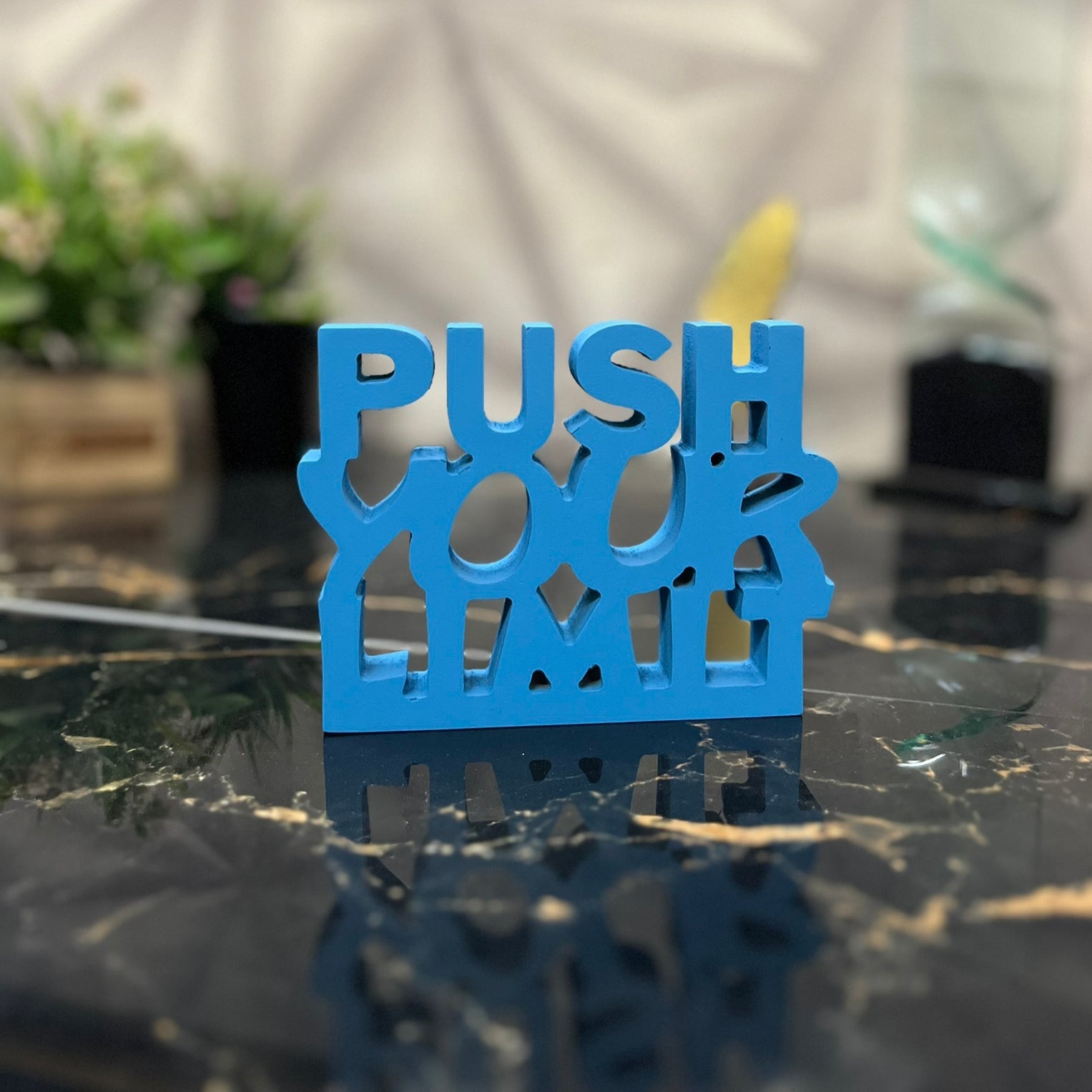 Push Your Limit Aesthetic Table Decor AdPrints