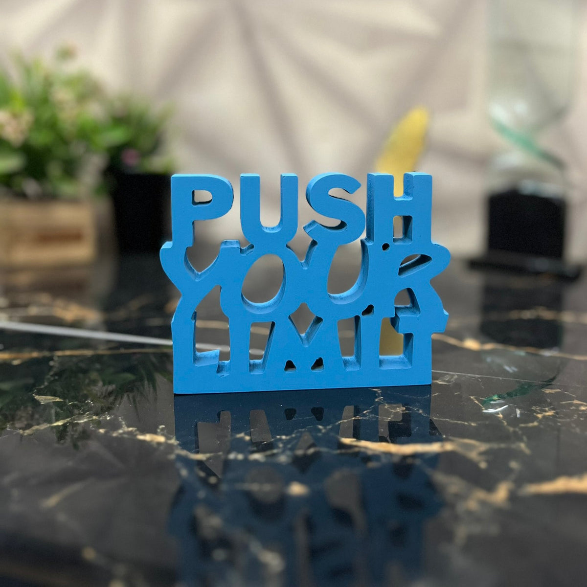 Push Your Limit Aesthetic Table Decor AdPrints