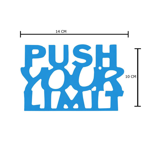 Push Your Limit Aesthetic Table Decor AdPrints