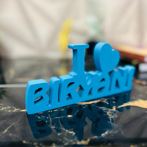 I Love Biryani Aesthetic Table Decor AdPrints
